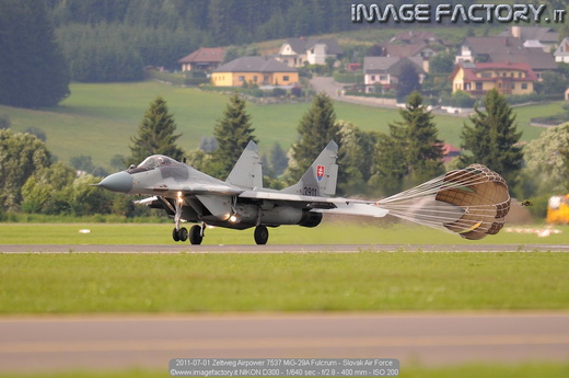 2011-07-01 Zeltweg Airpower 7537 MiG-29A Fulcrum - Slovak Air Force